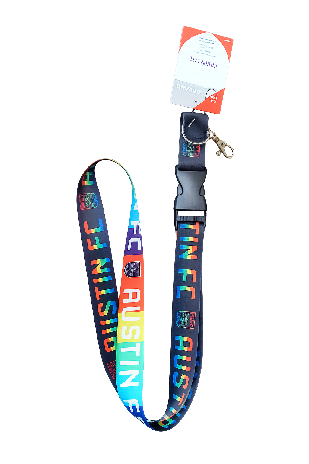 AUSTIN FC PRIDE LANYARD
