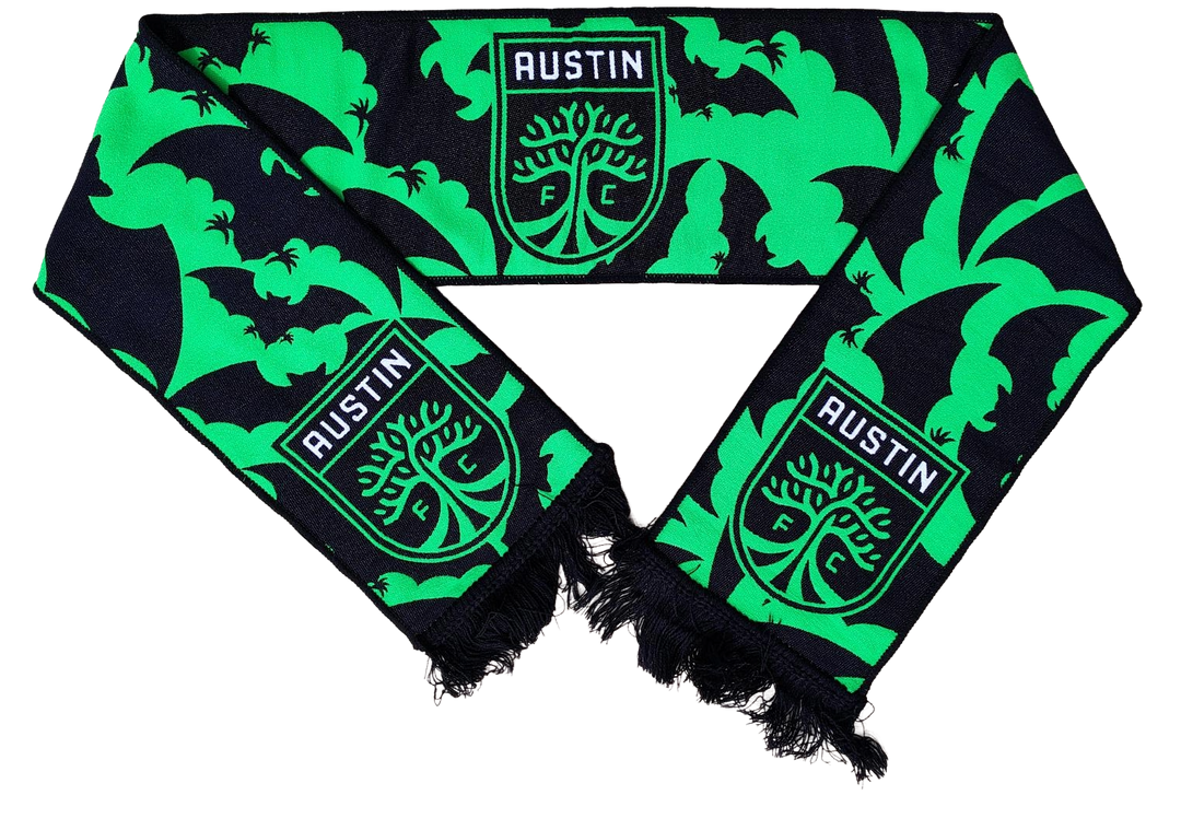AUSTIN FC BATS WOVEN SCARF