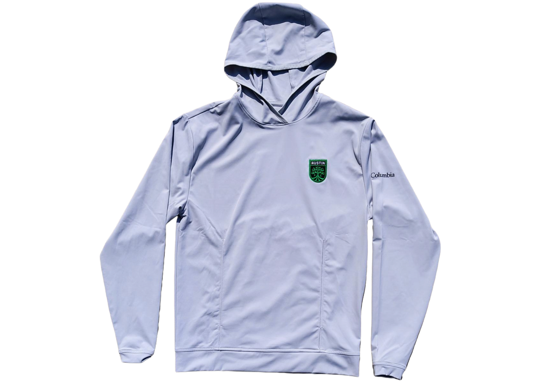 AUSTIN FC GREY LONG DRIVE HOODIE