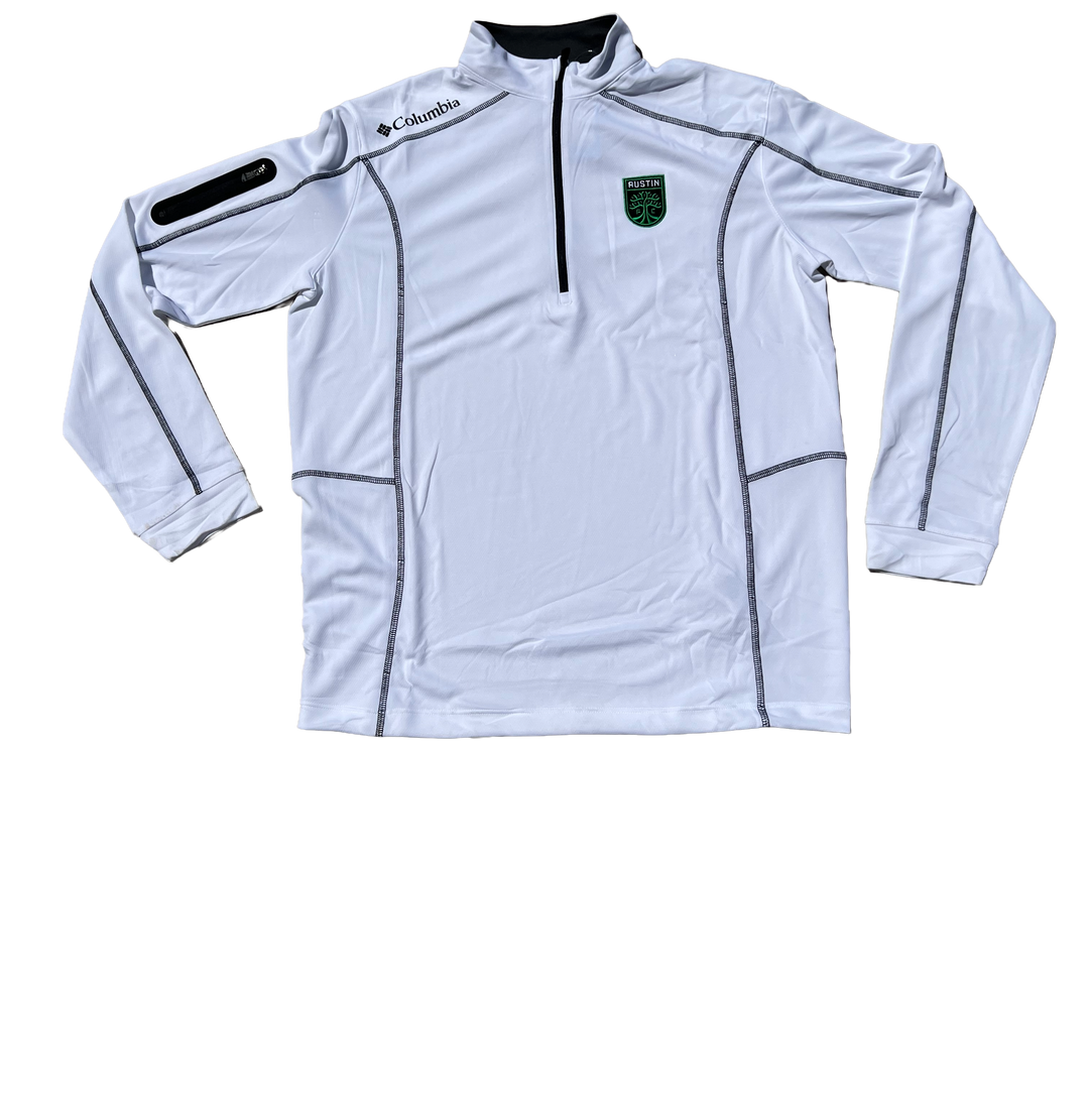 AUSTIN FC WHITE SHOTGUN QUARTER ZIP