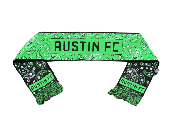 AUSTIN FC PAISLEY WOVEN SCARF