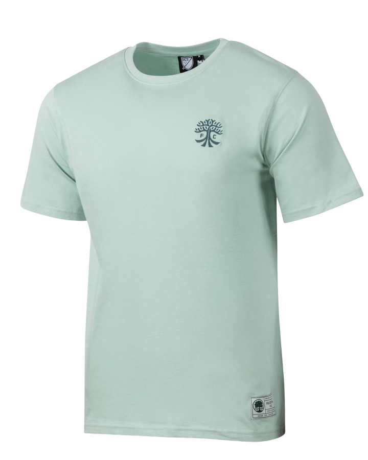AUSTIN FC MINT COWBOY BADGE TEE
