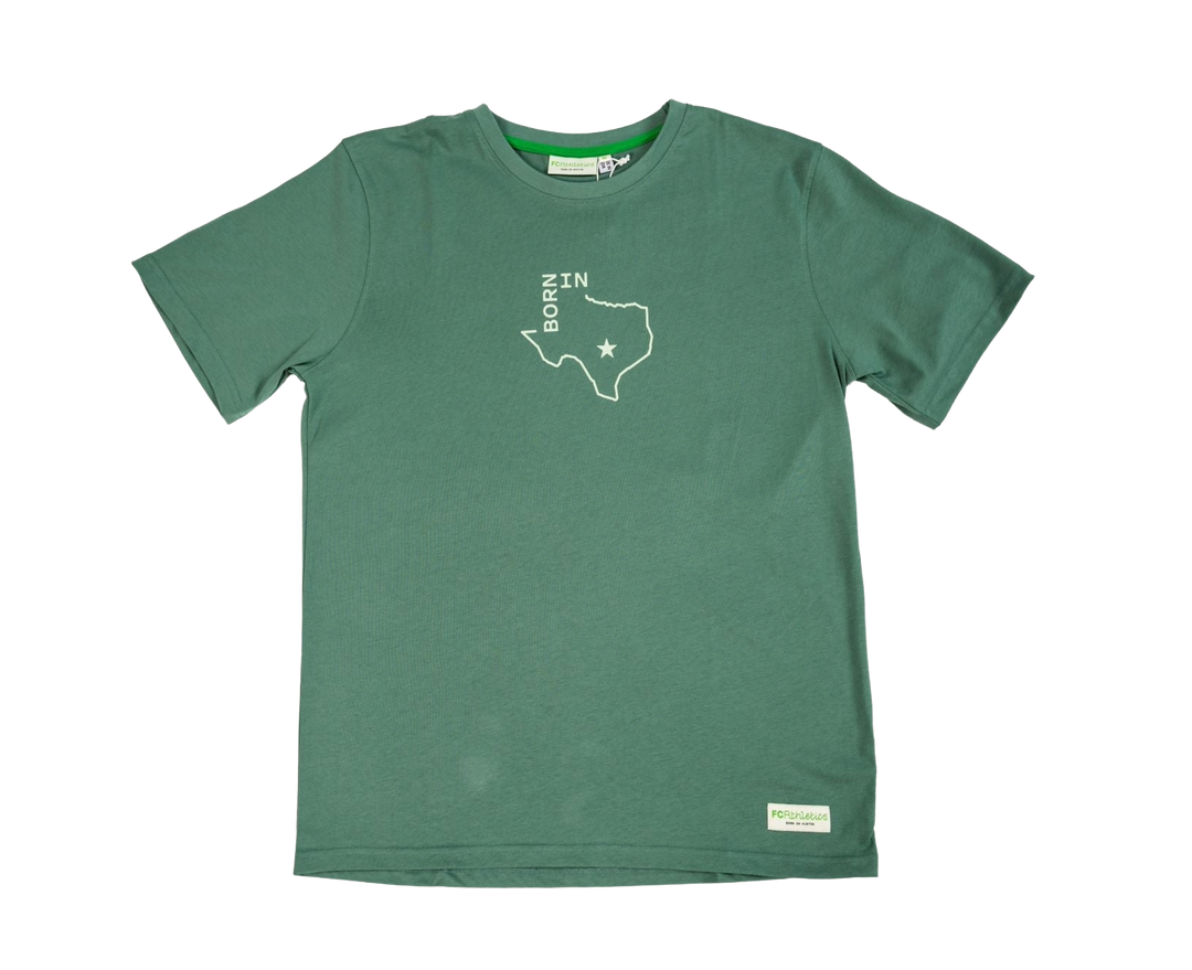 FC ATHLETICS BORN IN ATX TEE