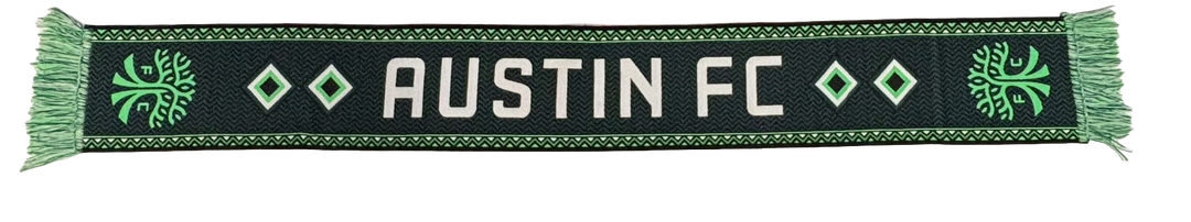 AUSTIN FC ZIG ZAG WOVEN SCARF